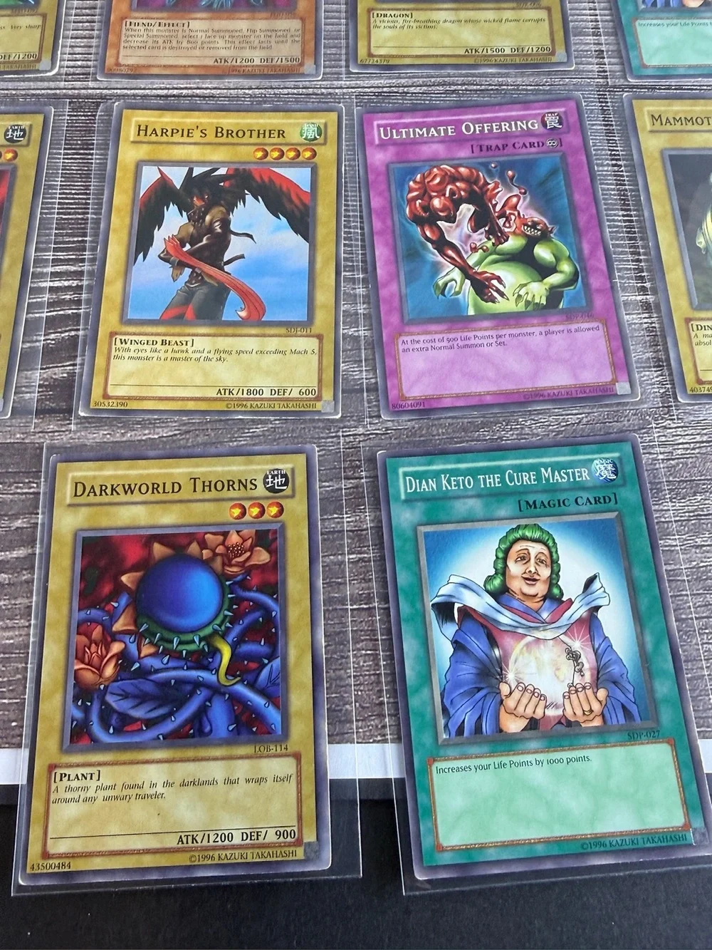 Yu-Gi-Oh! Lot of 20 Vintage Cards • Toon World • Harpie’s Brother • Mix LP/MP